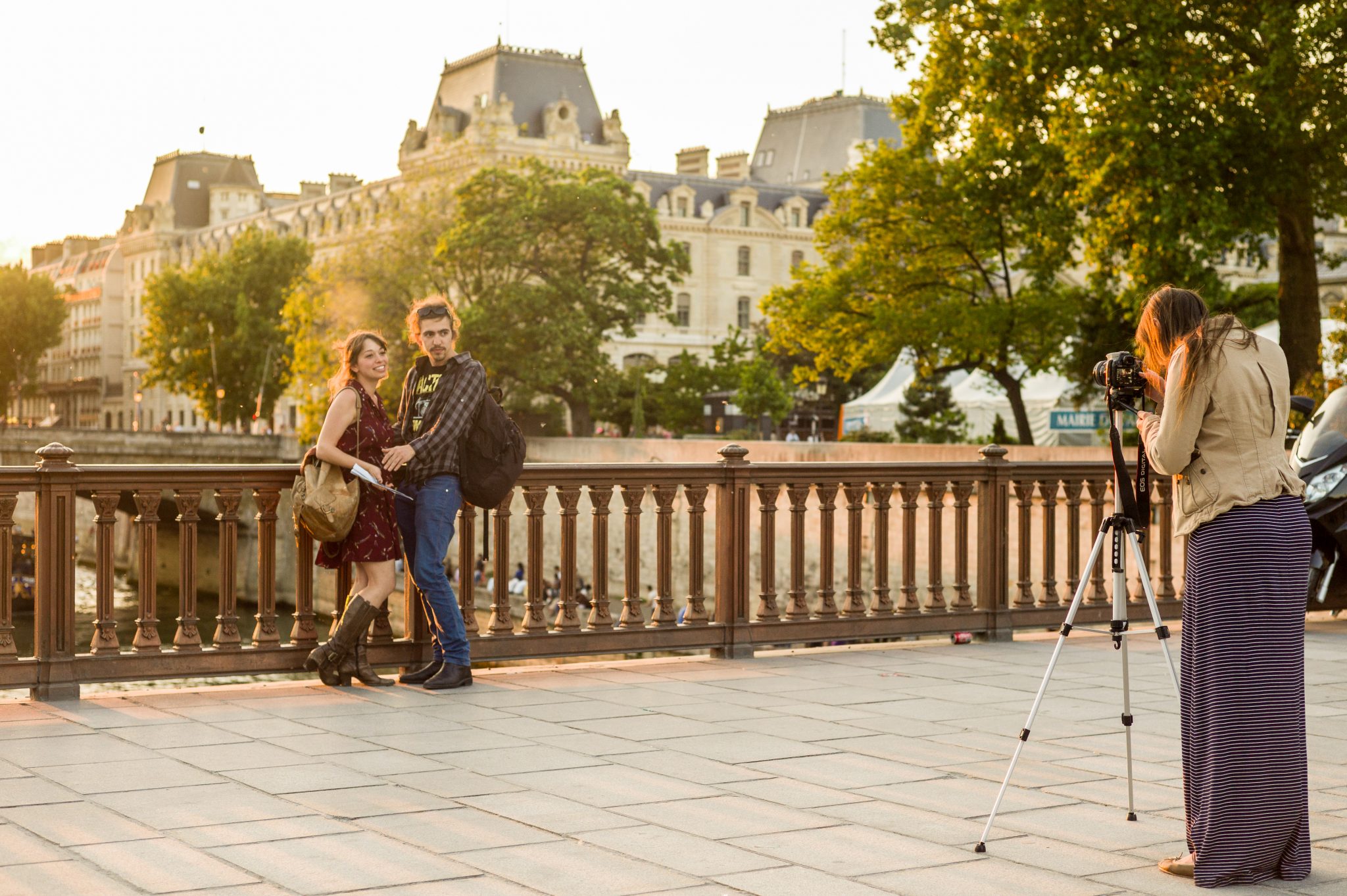 Paris sunset at Notre Dame 18 mai 2014 