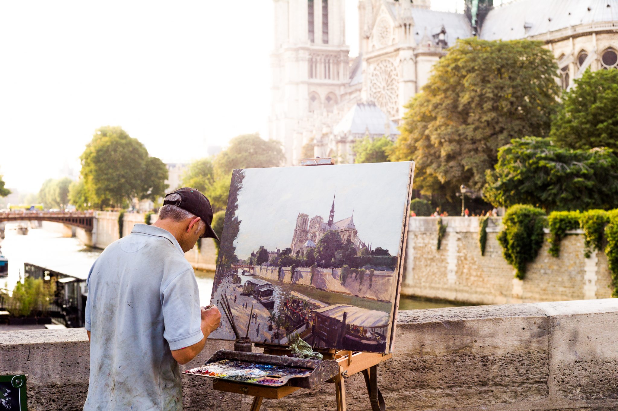 Paris - 24 juillet 2014 - Pont de l'Archevèché